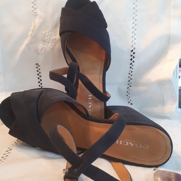 Coach platform heels s 7 - Picture 7 of 8